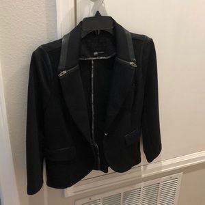 Guess zipper detail blazer